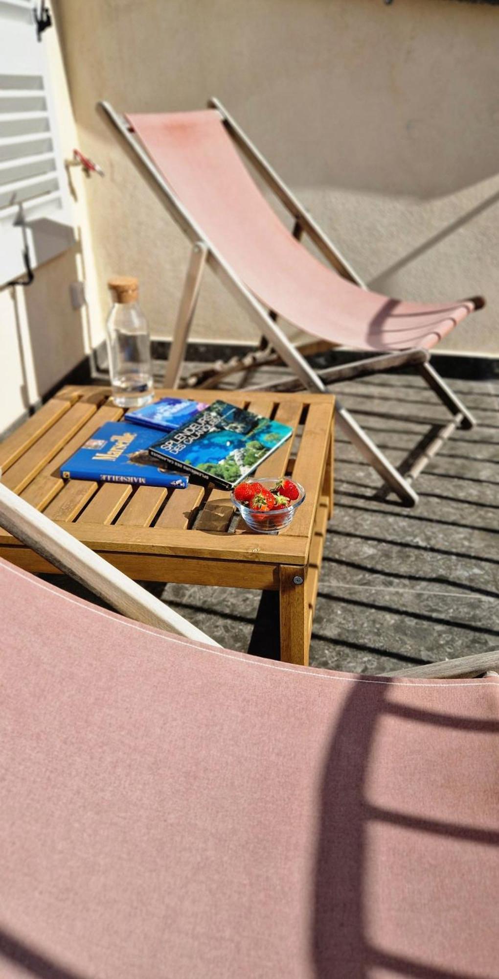 Terrasse - Hyper Centre - 2 Chambres - Parking Gratuit - Calme & Lumineux - Arrivee Autonome مارسيليا المظهر الخارجي الصورة
